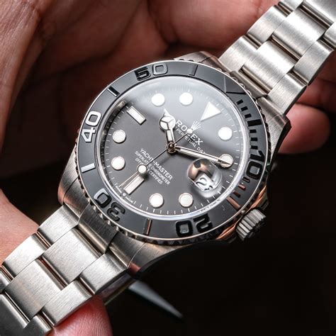 rolex rlx titanium yachtmaster|Rolex titanium yacht master for sale.